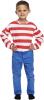 Red and White Striped Jumper - Kids