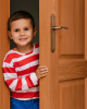 Red and White Striped Jumper - Kids