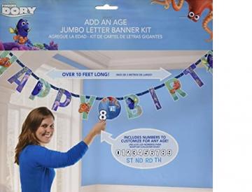 Finding dory birthday letter banners