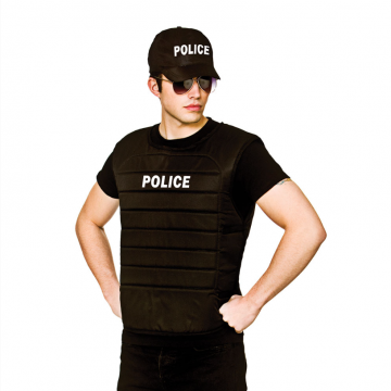 Police Vest And Hat