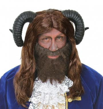 Beast Wig With Horns