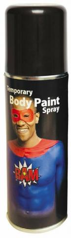 Temporary Body Paint Spray - Black