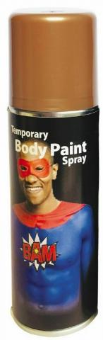 Temporary Body Paint Spray - Gold