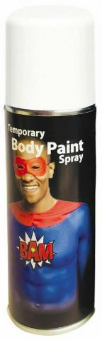 Temporary Body Paint Spray - White