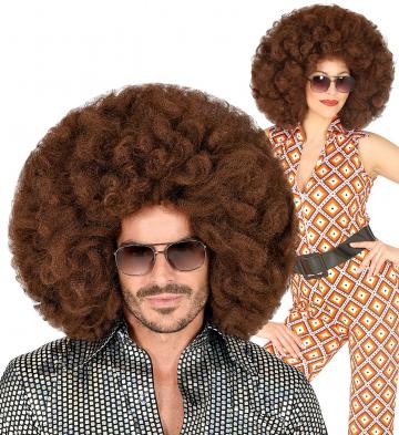 Afro Hairstyle Wig - Brown