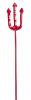 Red Sequin Devil Trident