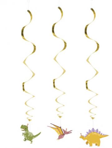 Dino party decorations 3 pc set