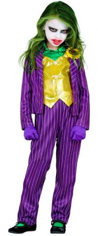 Evil Clown Childs Costume