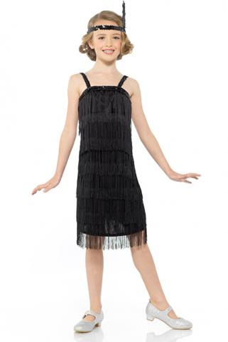 Black Flapper Dress