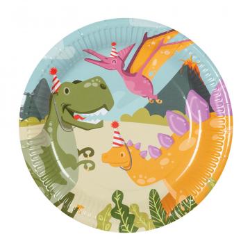 Dino Party Paper Plates