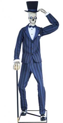 Sharp-Dressed Skeleton Animated Figure