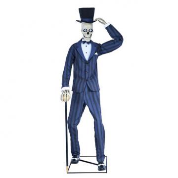 Sharp-Dressed Skeleton Animated Figure