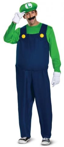 Luigi Costume- Mens