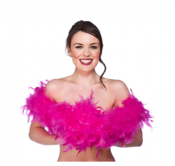 Supersoft Feather Boa - Hot Pink