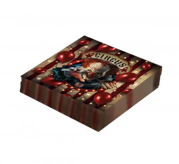 Clown Napkins - 12 Pack