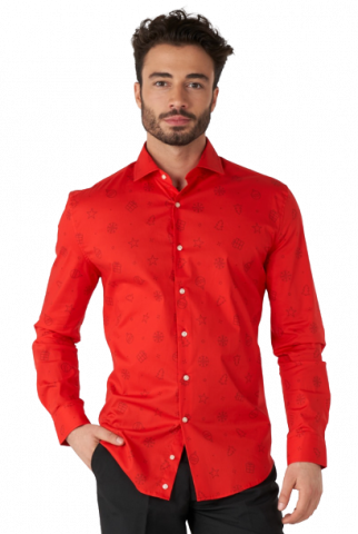 Christmas Icons Red Shirt