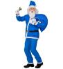 Blue Santa Claus Costume
