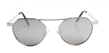Silver Metal Frame Sunglasses