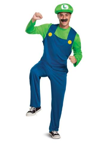 Super Mario Brothers Luigi Costume