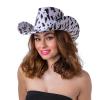 Cow Print Texan Cowboy Hat