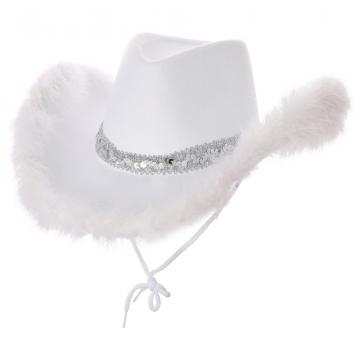 Texan Cowgirl Hat - White