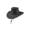 Black Suede Cowboy Hat