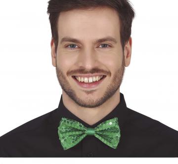 Sequin Green Bow Tie