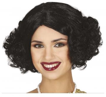 Ladies 20's Black Wig