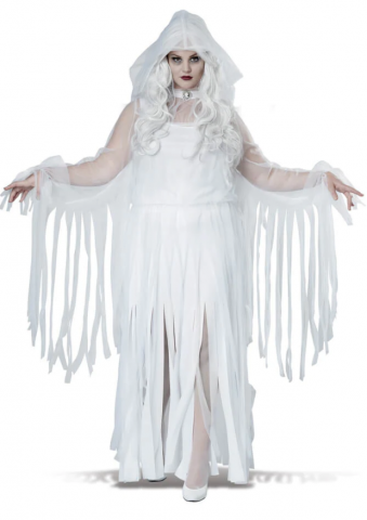 Ghostly Spirit Costume - Plus Size