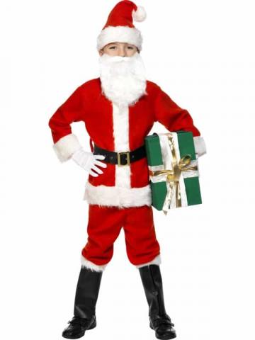 Deluxe tween Santa Costume