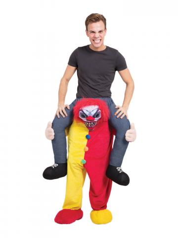 Scary Clown Piggyback Costume