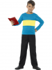 Blue Jumper With Yellow Stripe - Tween