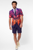 Suave Sunset Summer Suit