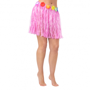 Pink Hula Skirt - 40cm
