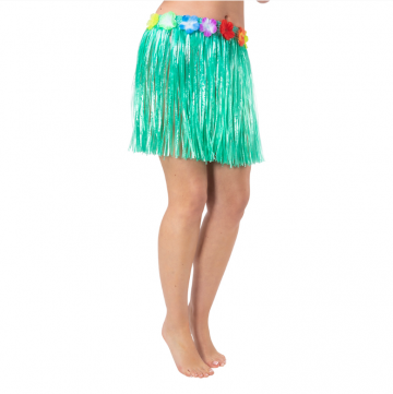 Green Hula Skirt - 40cm