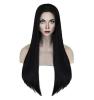 Ladies Long Black Wig