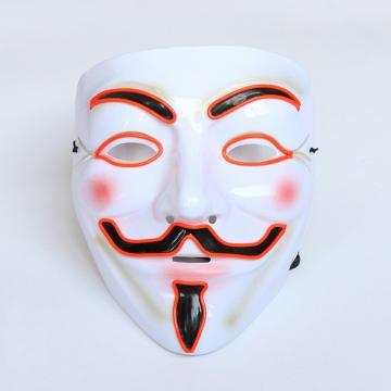 Light Up Anonymous Face Mask