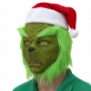 Green Goblin Santa Mask