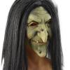 Green Old Witch Mask