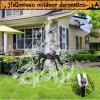 Garden spider halloween decorations