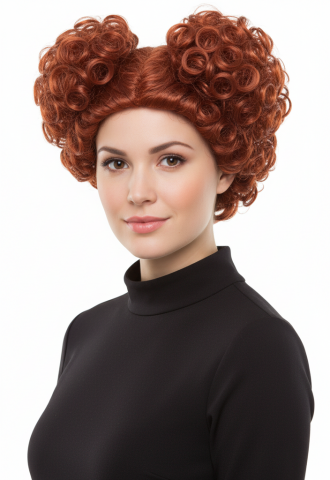 Red Curly Character Wig