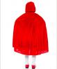 Embroidered Red Riding Girl Costume