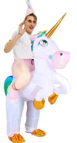 Inflatable Unicorn Costume