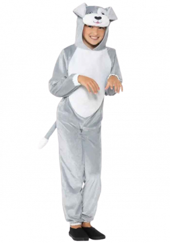 Tween Grey Dog Costume