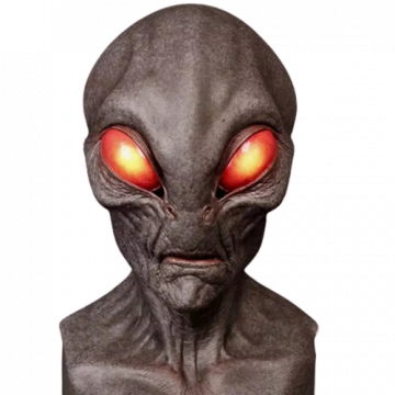 Red Eyed Alien Mask