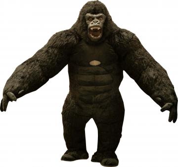Giant Inflatable Gorilla Mascot