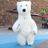 Giant Inflatable Polar Bear Mascot