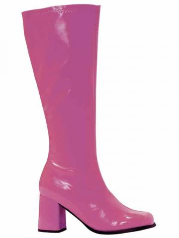 Pink 60's Gogo Boots