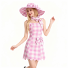 Ladies Malibu Doll Gingham Dress