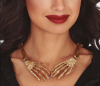 Skeleton Arms Necklace